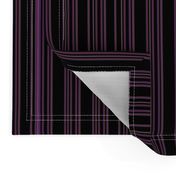 Steampunk Barcode Stripe in dark purple