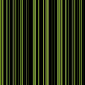 Steampunk Barcode Stripe in green
