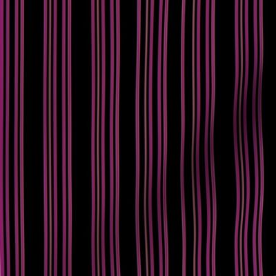 Steampunk Barcode Stripe in magenta