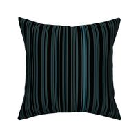 Steampunk Barcode Stripe in turquoise