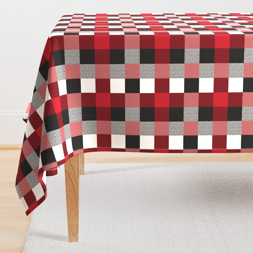 Buffalo Check Plaid Textured