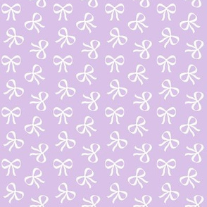 Pretty Little Bows On Lavender