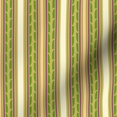 Vines and Stripes - leaf