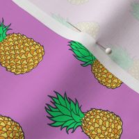 Pineapples on Pink