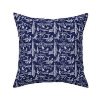 Ray Gun Revival (Navy Blue) (4x4)