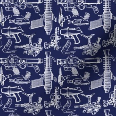 Ray Gun Revival (Navy Blue) (4x4)