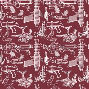 Ray Gun Revival (Maroon) (4x4)