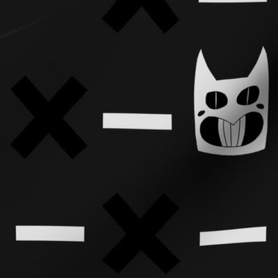 OFF Zacharie Mask Black + White + Gray