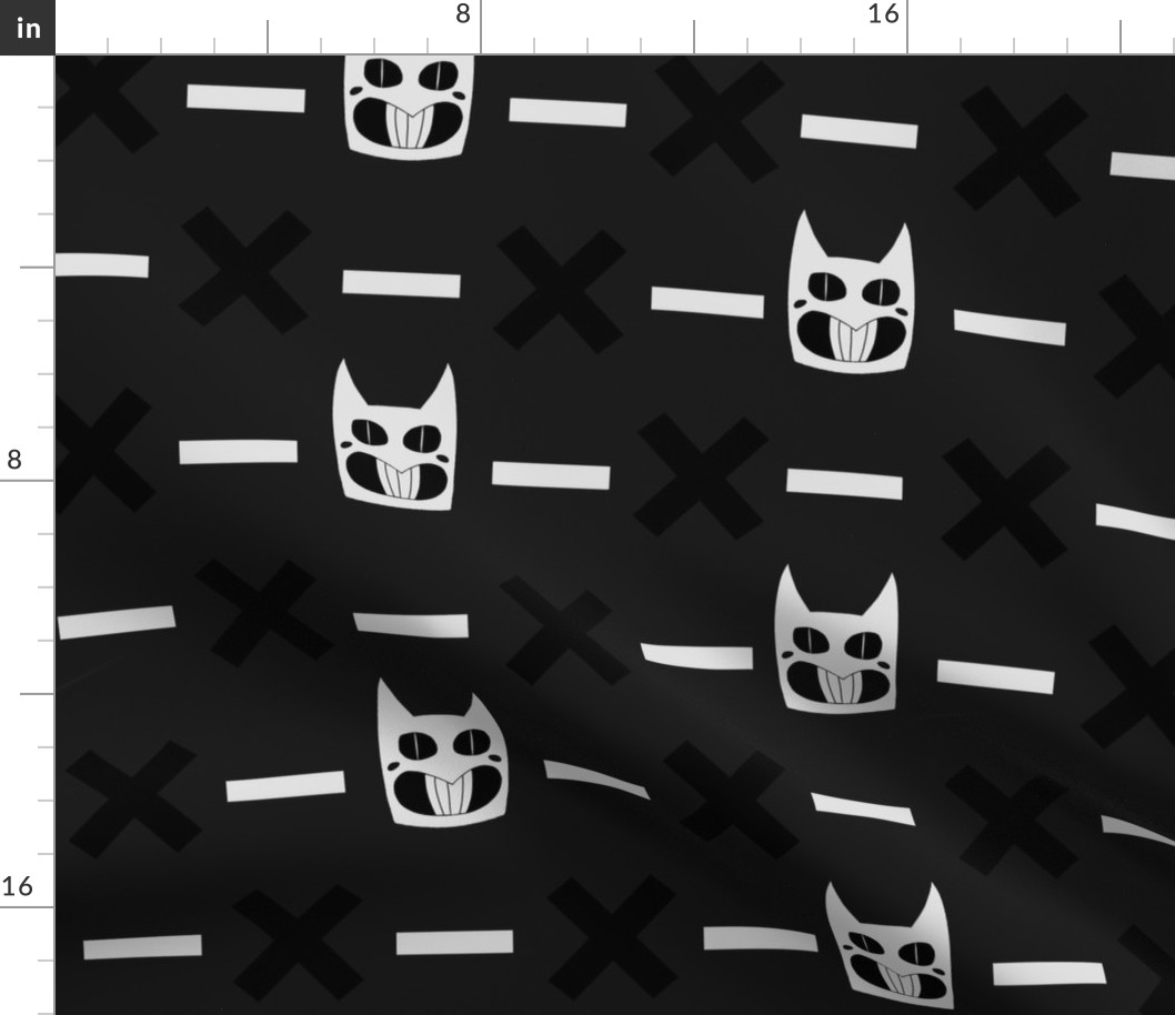 OFF Zacharie Mask Black + White + Gray