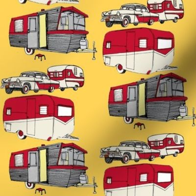 Nifty Fifties Summer Camper Trailer