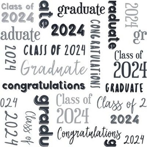 Class of 2022 Graduation in Black and Gray Jennifer Garrett