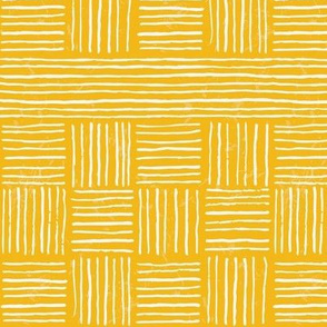 Retro Grace Stripes - Mustard - Small