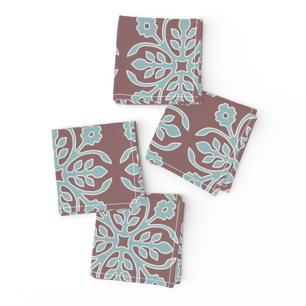 COCOA-BROWN_Papercut2-Rose_soft-aqua_cream_outlines