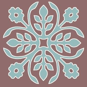 COCOA-BROWN_Papercut2-Rose_soft-aqua_cream_outlines