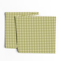 gingham garden green & p