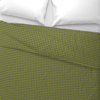 gingham midnight grey & garden green 