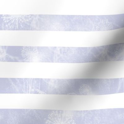 Vintage Cottage Stripe in blue-violet