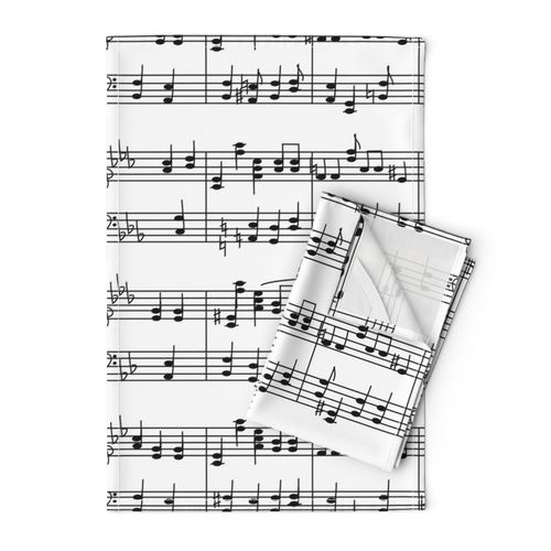 Large Scale Sheet Music