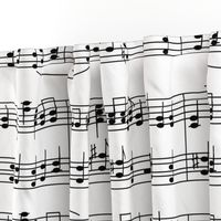 Large Scale Sheet Music