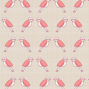 Pink MCM Birds