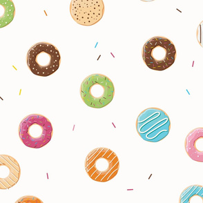 Donuts pattern 004