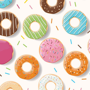 Donuts pattern 003