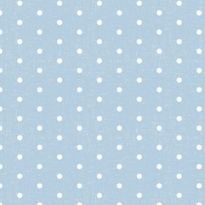 tiny polka dots - chambray blue