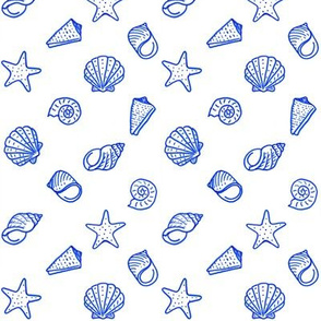 Ocean seashells - medium