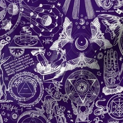 Dark Purple Mystic Occult