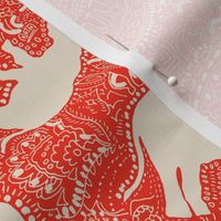 Paisley-Power-ivory-orange-red-elephant-print-fabric-design