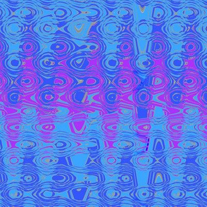 Blue and Purple Chevron Ripples