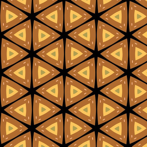 African Inspired Geometric Pattern