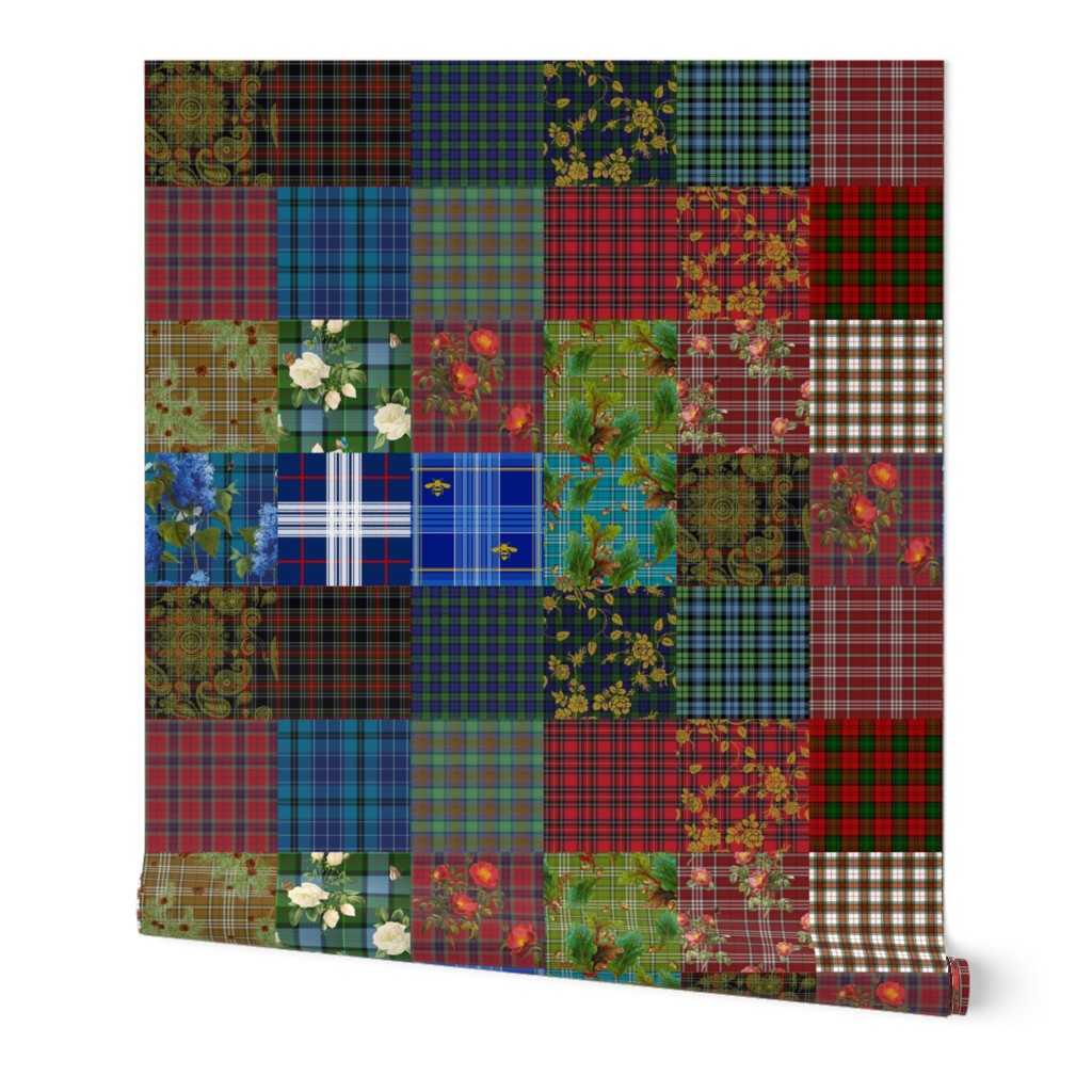 Tartan Cheater Quilt