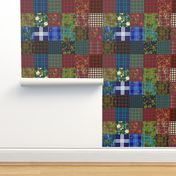 Tartan Cheater Quilt