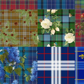 Tartan Cheater Quilt