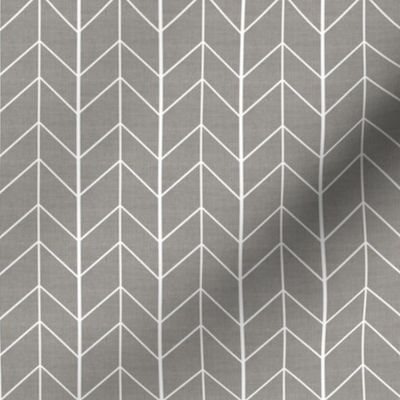 Small Arrow Chevron - Greige