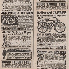 April 1915 Get Rich Quick advertisements