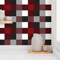 Buffalo Plaid Burgundy (red)