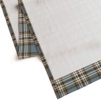 Tweedside hunting tartan, 6" weathered