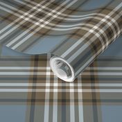 Tweedside hunting tartan, 6" weathered