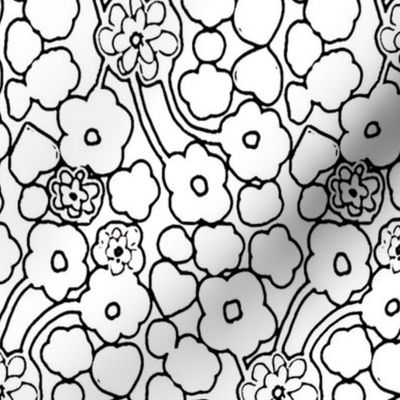 SOOBLOO_BLACK_AND_WHITE_FLOWERS