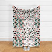 scandinavian  trendy nursery baby design, strips squares circles dots, geo abstract pattern set, coordinates collection