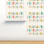 Happy Campers 2022 Tea Towel Calendar