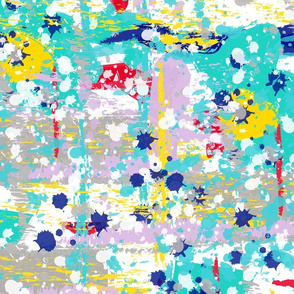 Abstract Splatter