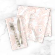 Spring Garden Watercolor Floral in Blush Pink