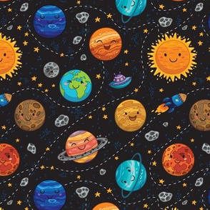 Cute planets