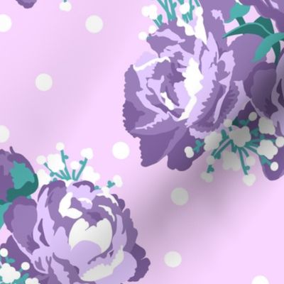 Peonies (purple)