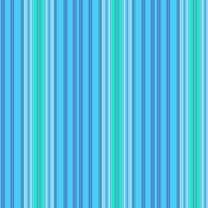 Blue and Green Stripe