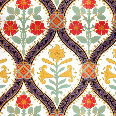 Pugin Palace Flock Wallpaper by Cole & Son in 35 | Jane Clayton