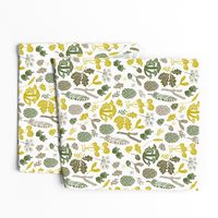 nature walk // fall green acorn oak leaves leaf botanical kids baby outdoors forest woodland